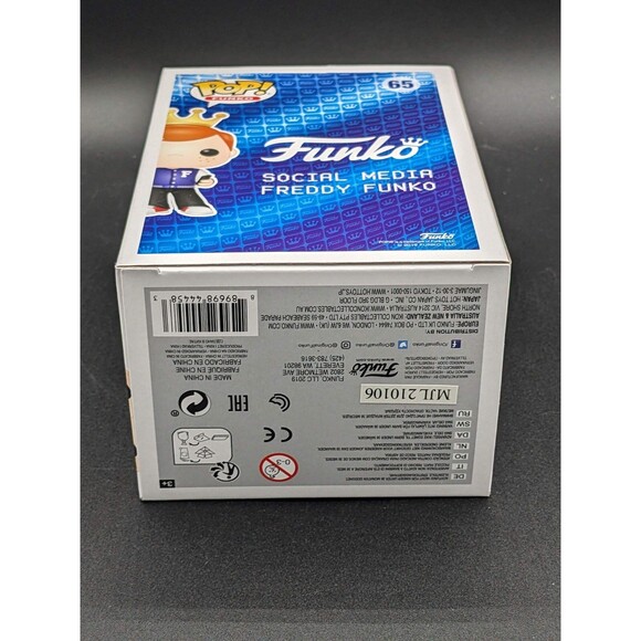 Funko Pop Vinyl Freddy Funko Social Media 2.0 Phone Funko Exclusive Letterman - Picture 6 of 6